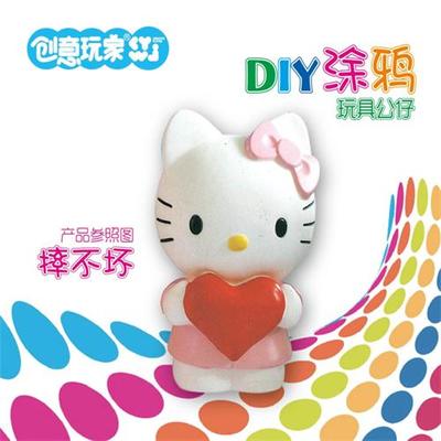 匠心绘梦 义乌黑妞玩具厂的非陶瓷彩绘涂鸦玩具，开启创意DIY新时代